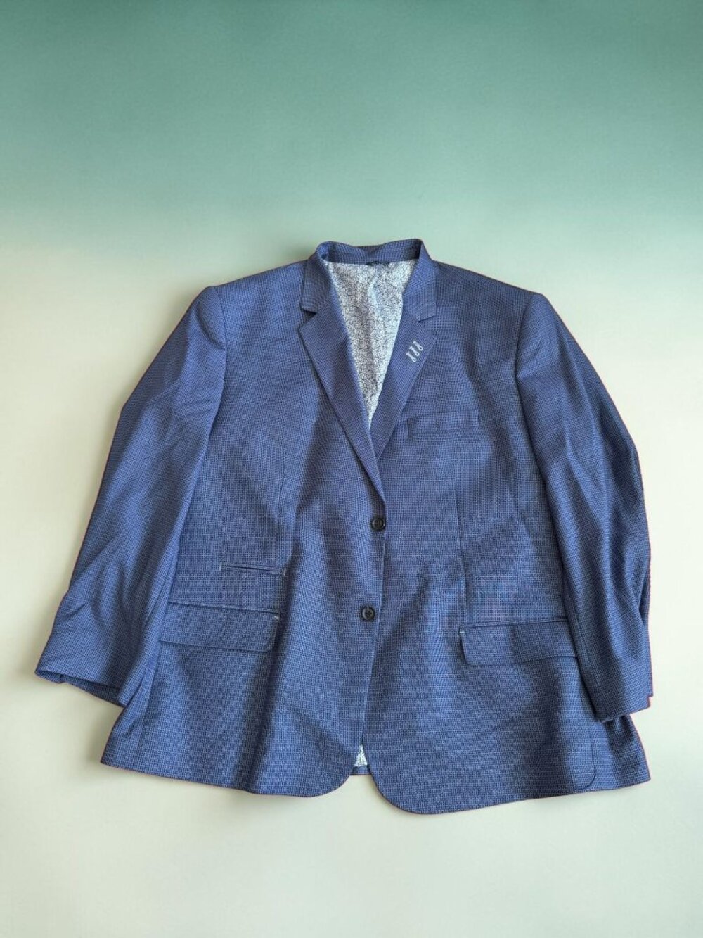 SYNERGY Men’s Performance Blue Blazer Jacket Size 3XL